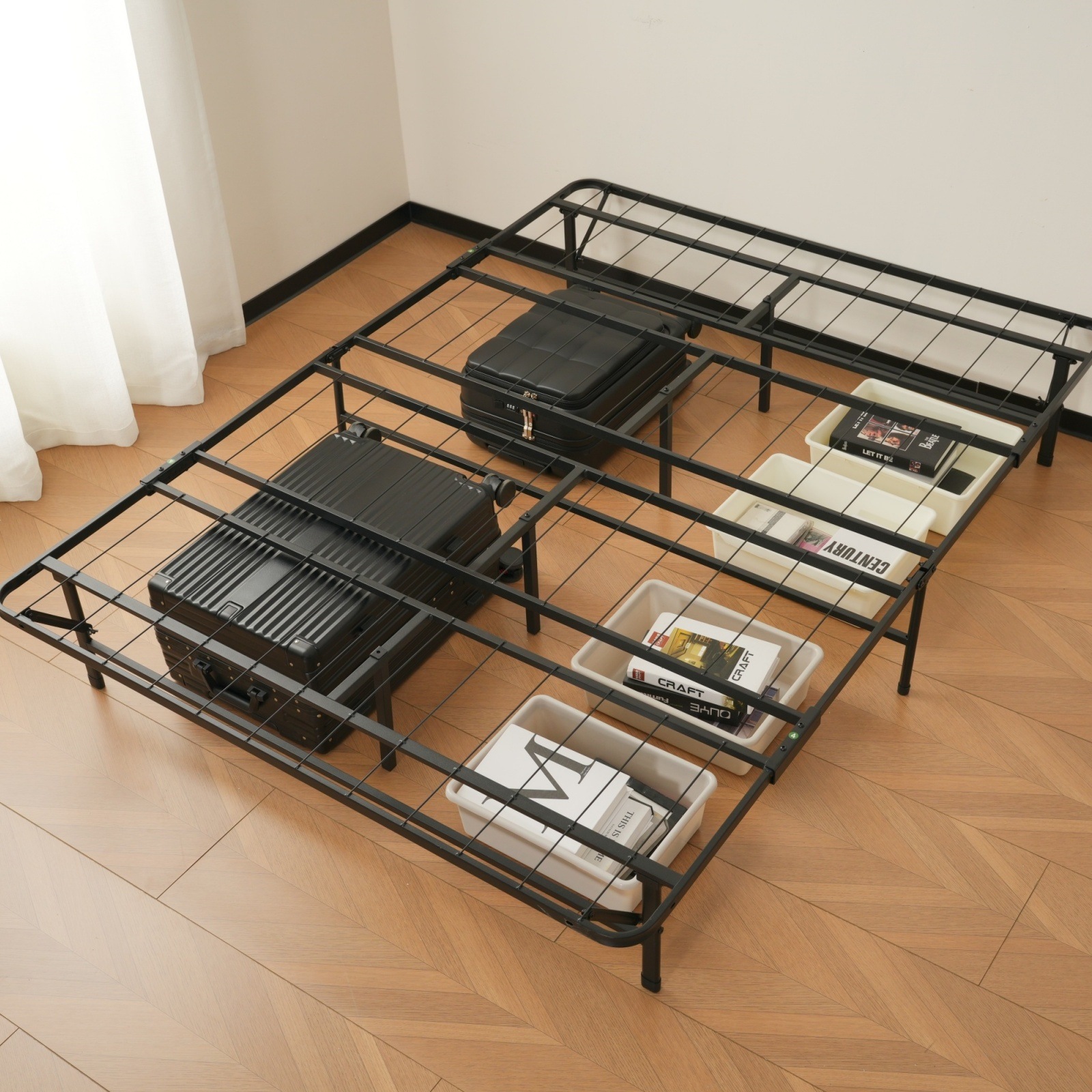 パイプベッド 折りたたみベッド シングル 下収納 ベッドフレーム コンパクト 耐荷重200kg 折畳ベッド 省スペース 一人暮らし 単身赴任 幅195cm×奥行120cm×高さ30cm DJYC227 パイプベッド 折りたたみベッド シングル 下収納 ベッドフレーム コンパクト 耐荷重200kg 折畳ベッド 省スペース 一人暮らし 単身赴任 幅195cm×奥行120cm×高さ30cm DJYC227