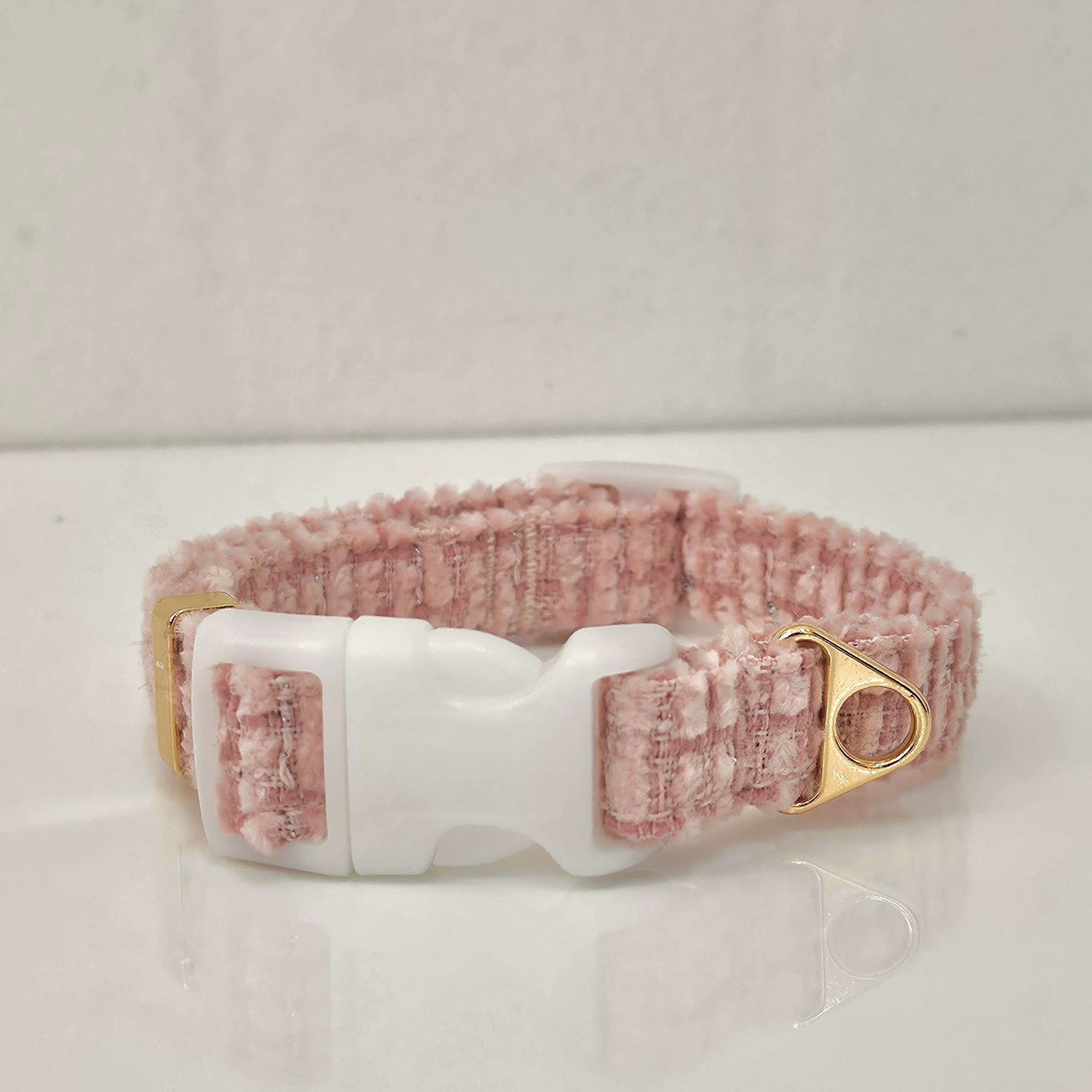 【3set】Twinkle Dog Collar + Lead&Pouch(首輪＋リード＆ポーチ)お散歩グッズ　韓国グッズ　ドッグウェア　犬用品　ペット用品　愛犬　愛犬グッズ　おしゃれな犬　脱げない