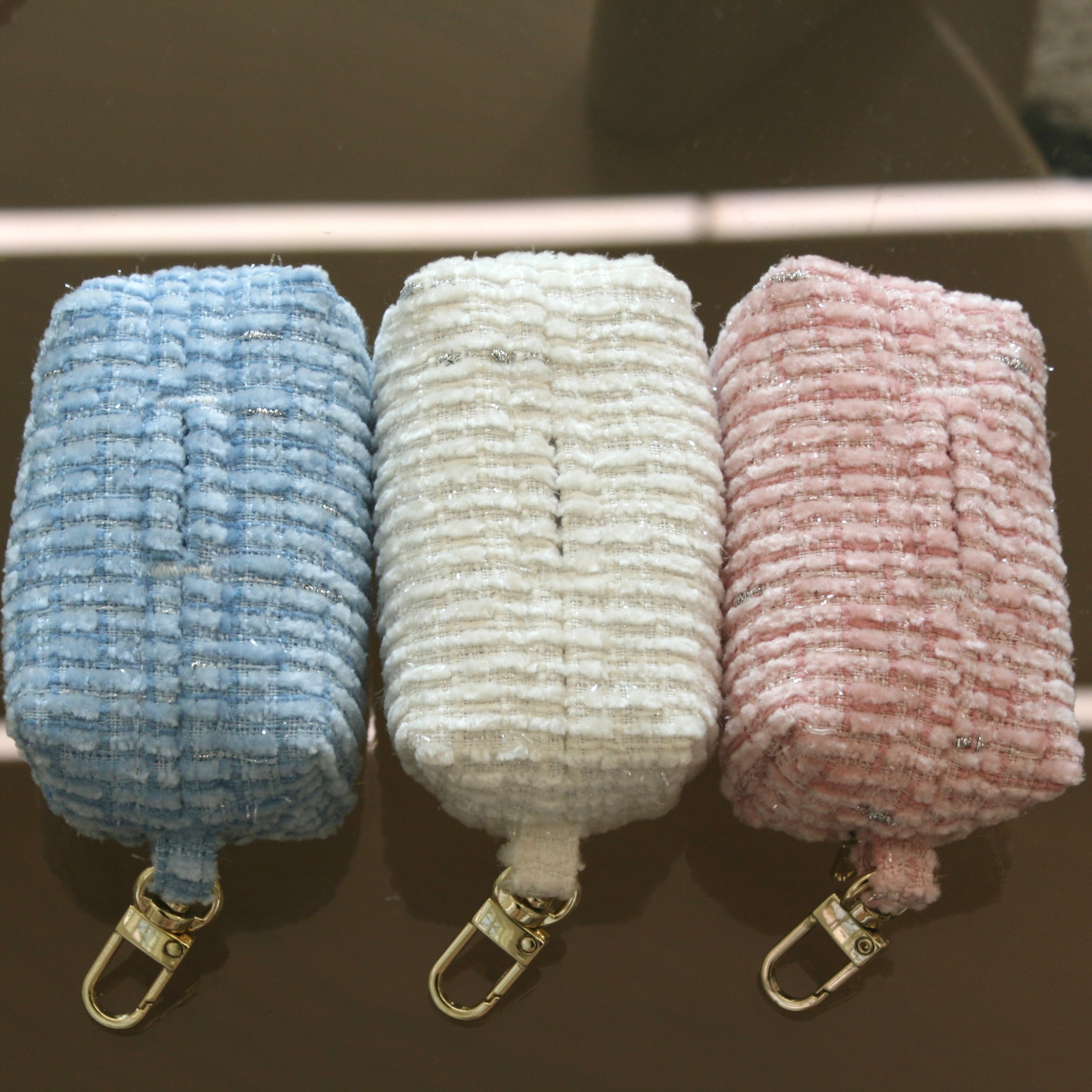 【3set】Twinkle Dog Collar + Lead&Pouch(首輪＋リード＆ポーチ)お散歩グッズ　韓国グッズ　ドッグウェア　犬用品　ペット用品　愛犬　愛犬グッズ　おしゃれな犬　脱げない