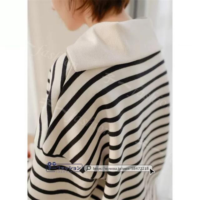 トレーナー スウェット プルオーバー 秋新作 新作 レディース 長袖 ボーダー柄 ジップアップスウェット トップス ゆったり おしゃれ ドルマンスリーブ 大きめ カジュアル ボリューム袖 ロングスリー トレーナー スウェット プルオーバー 秋新作 新作 レディース 長袖 ボーダー柄 ジップアップスウェット トップス ゆったり おしゃれ ドルマンスリーブ 大きめ カジュアル ボリューム袖 ロングスリー
