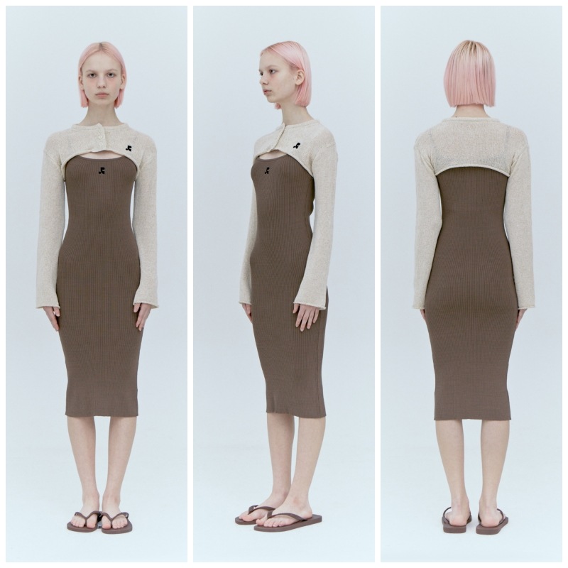 【REST & RECREATION】 SHORT BOLERO CARDIGAN : 3COLORS 【REST & RECREATION】 SHORT BOLERO CARDIGAN : 3COLORS