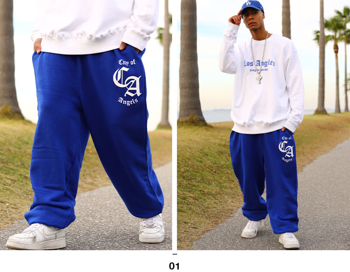 ACEFLAG スウェットパンツ 裏パイル メンズ 春夏秋冬用 全3色 大きいサイズ エースフラッグ スウェット ロングパンツ ゆったり おしゃれ ロサンゼルス