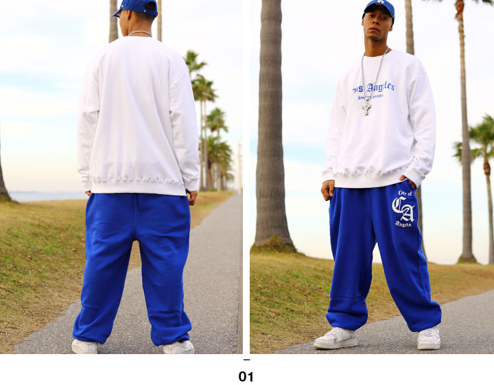 ACEFLAG スウェットパンツ 裏パイル メンズ 春夏秋冬用 全3色 大きいサイズ エースフラッグ スウェット ロングパンツ ゆったり おしゃれ ロサンゼルス