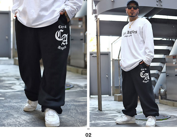ACEFLAG スウェットパンツ 裏パイル メンズ 春夏秋冬用 全3色 大きいサイズ エースフラッグ スウェット ロングパンツ ゆったり おしゃれ ロサンゼルス