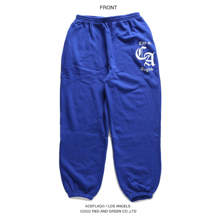 ACEFLAG スウェットパンツ 裏パイル メンズ 春夏秋冬用 全3色 大きいサイズ エースフラッグ スウェット ロングパンツ ゆったり おしゃれ ロサンゼルス