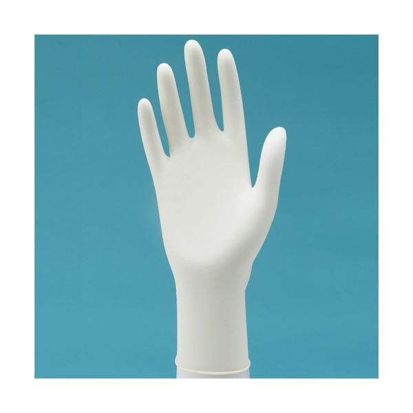 （まとめ） ショーワグローブNo.8132 天然ゴム極薄手 パウダーフリー M ナチュラル #8132-M 1箱（50枚） [x5セット]