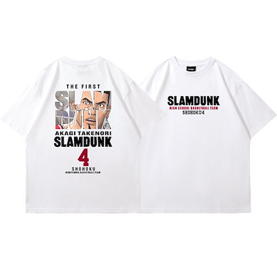 Qoo10] 綿 10種類 スラムダンク tシャツ 半 : メンズファッション