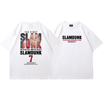 Qoo10] 綿 10種類 スラムダンク tシャツ 半 : メンズファッション