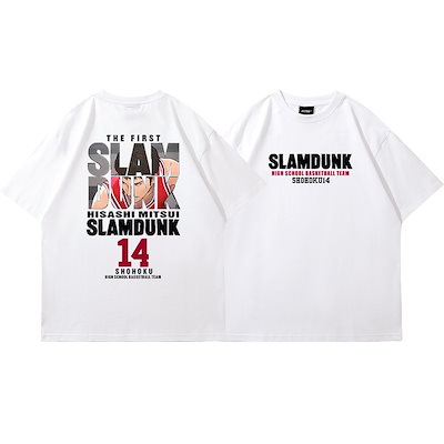 Qoo10] 綿 10種類 スラムダンク tシャツ 半 : メンズファッション