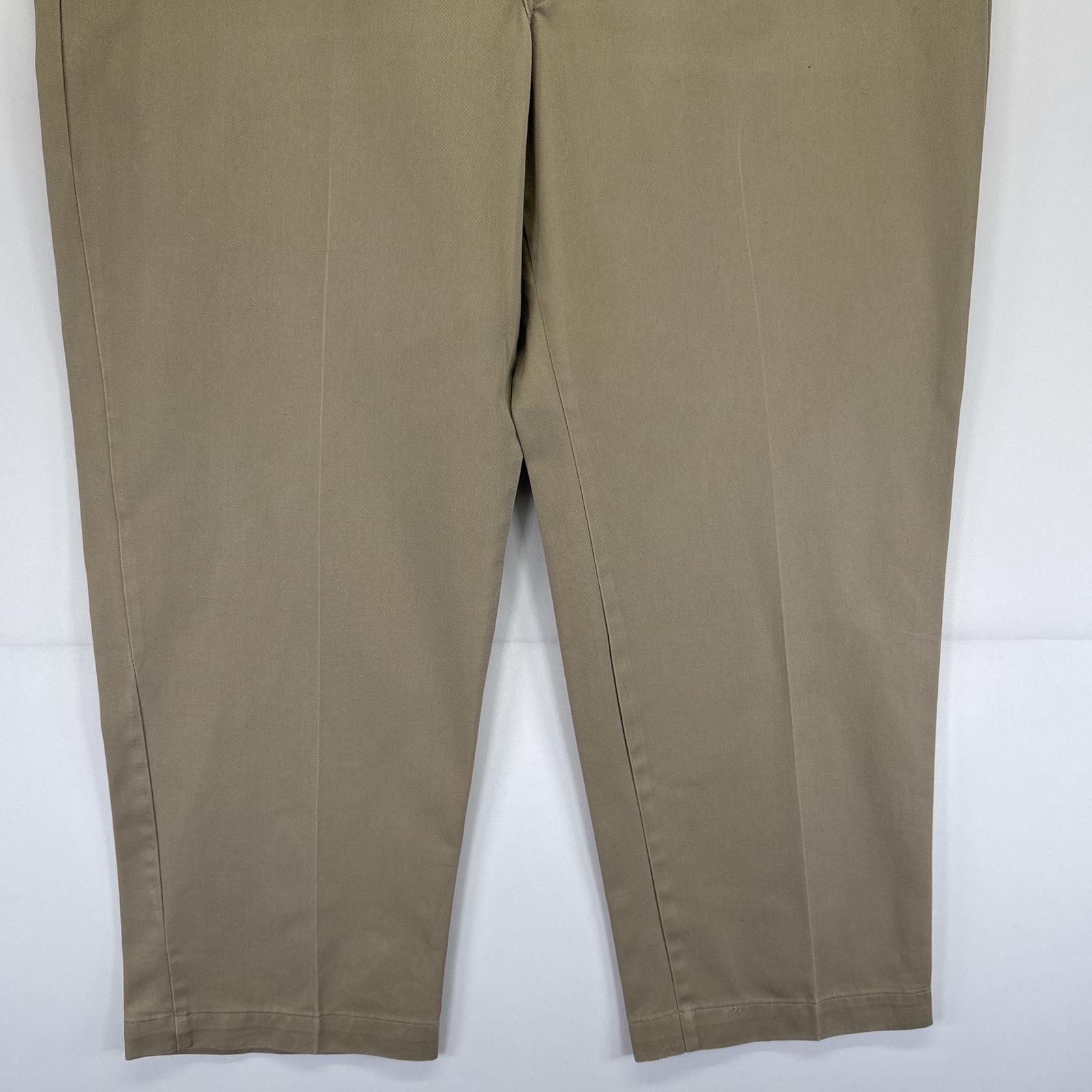 古着 80s/80年代 ヴィンテージ USA製 ワークパンツ チビタグ センタープレス 大きいサイズ w44 L30 ベージュ メンズ 古着 80s/80年代 ヴィンテージ USA製 ワークパンツ チビタグ センタープレス 大きいサイズ w44 L30 ベージュ メンズ