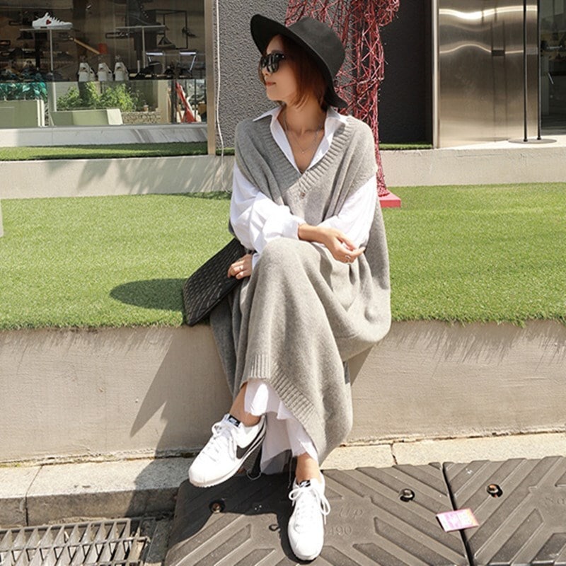 ワンピース 半袖 春 秋 冬 カジュアル ロング ニット ワンピ ロング丈 Vネック BIGシルエット ワイド 灰色 グレー ピンク ワンサイズ 大きめ ビッグサイズ ゆったり ゆる シンプル カジュ ワンピース 半袖 春 秋 冬 カジュアル ロング ニット ワンピ ロング丈 Vネック BIGシルエット ワイド 灰色 グレー ピンク ワンサイズ 大きめ ビッグサイズ ゆったり ゆる シンプル カジュ