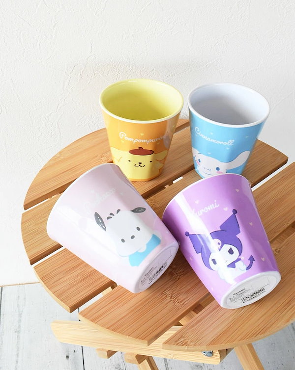 Qoo10] サンリオ コップ 食器 メラミン タンブラー クロ