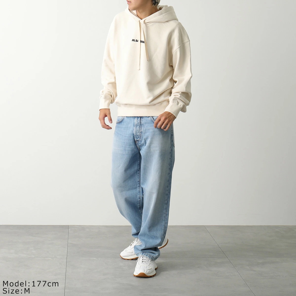JIL SANDER+ ジルサンダー プラス パーカー J47GU0002 J20010 メンズ プルオーバー スウェット ロゴ 長袖 カラー2色