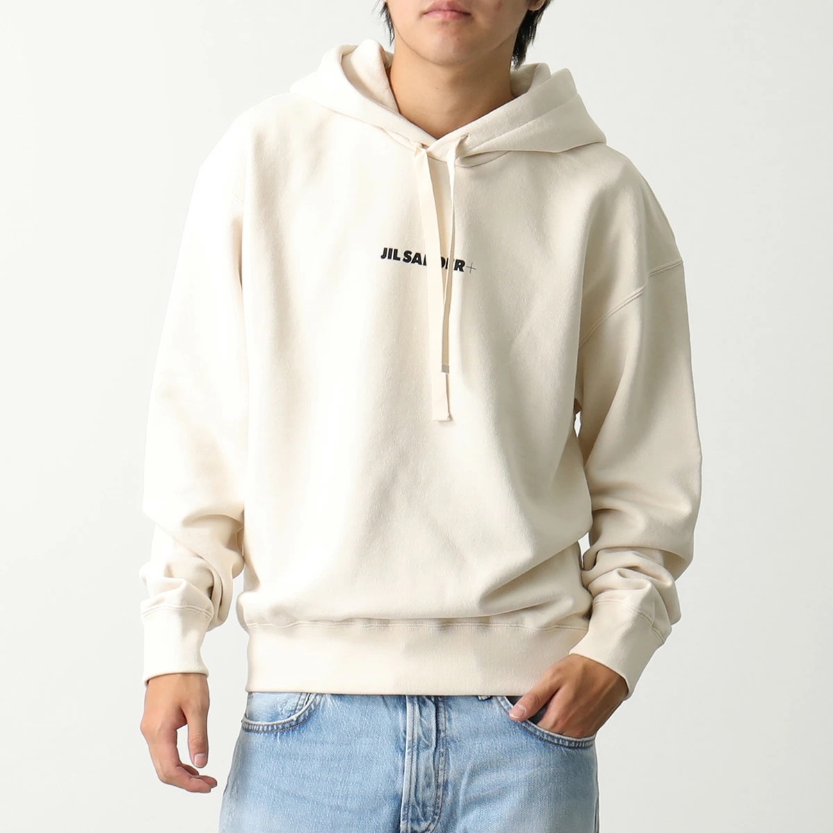 JIL SANDER+ ジルサンダー プラス パーカー J47GU0002 J20010 メンズ プルオーバー スウェット ロゴ 長袖 カラー2色