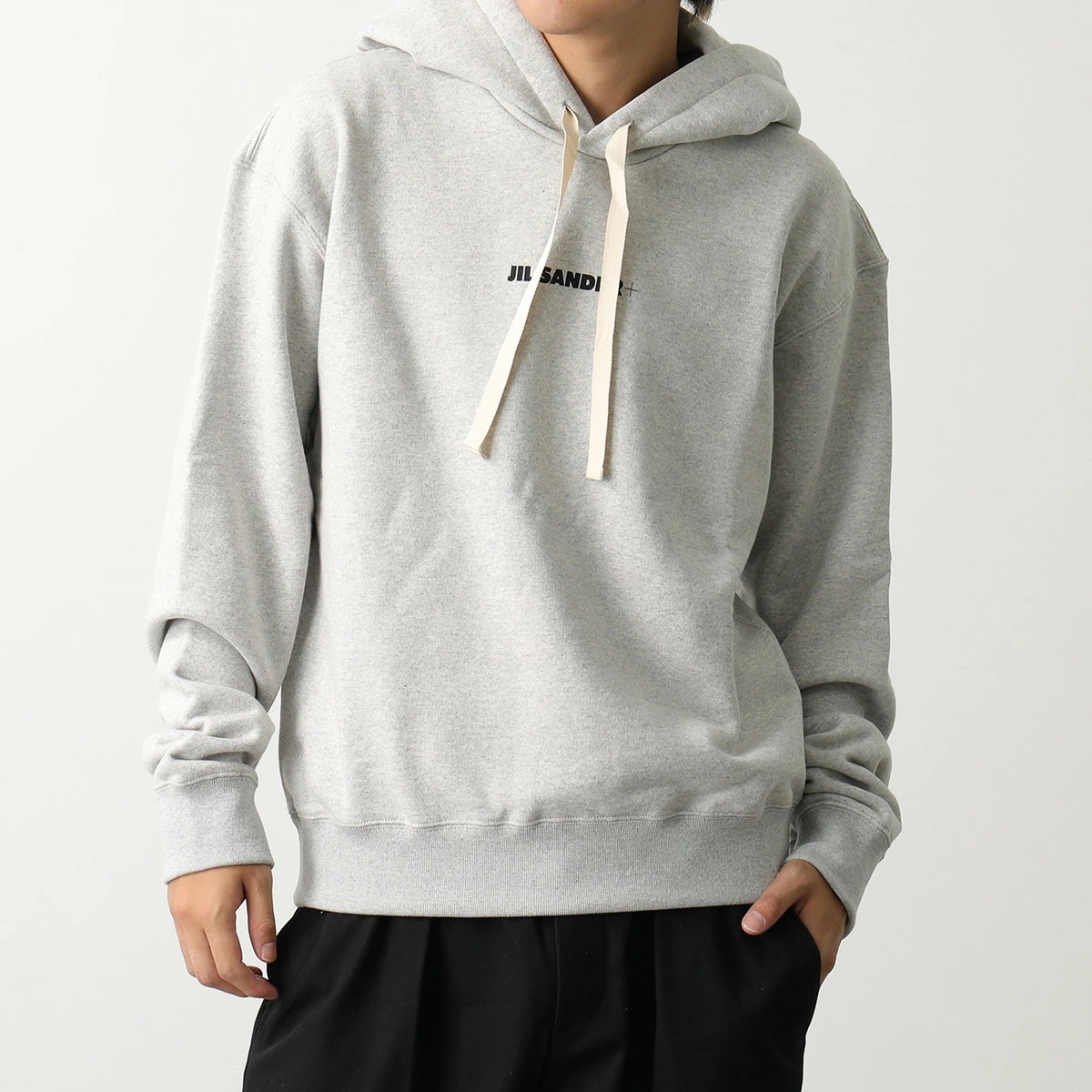 JIL SANDER+ ジルサンダー プラス パーカー J47GU0002 J20010 メンズ プルオーバー スウェット ロゴ 長袖 カラー2色