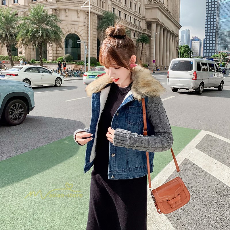 ジャケット レディース アウター ショート丈 デニムジャケット お出かけ 裏起毛 韓国風 ライトアウター カジュアルジャケット おしゃれ 20代 30代 40代 50代