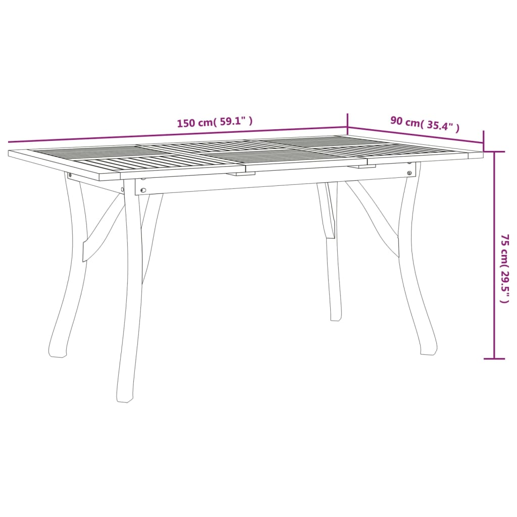 屋外ダイニング5点セット アカシア無垢材 屋外ダイニング5点セット アカシア無垢材