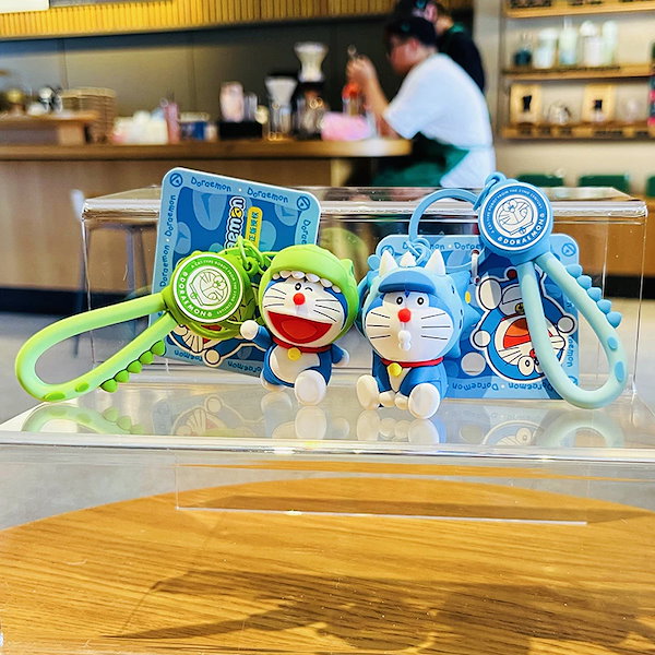Qoo10] 超人気ドラえもん恐竜キーホルダー発見アイ