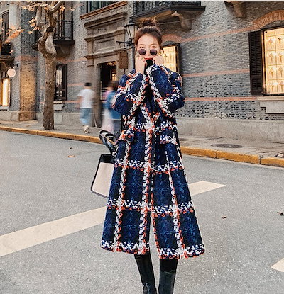 けすること チェック柄コート アウター レディース服 レディース やかなブル Stfelix Co Uk