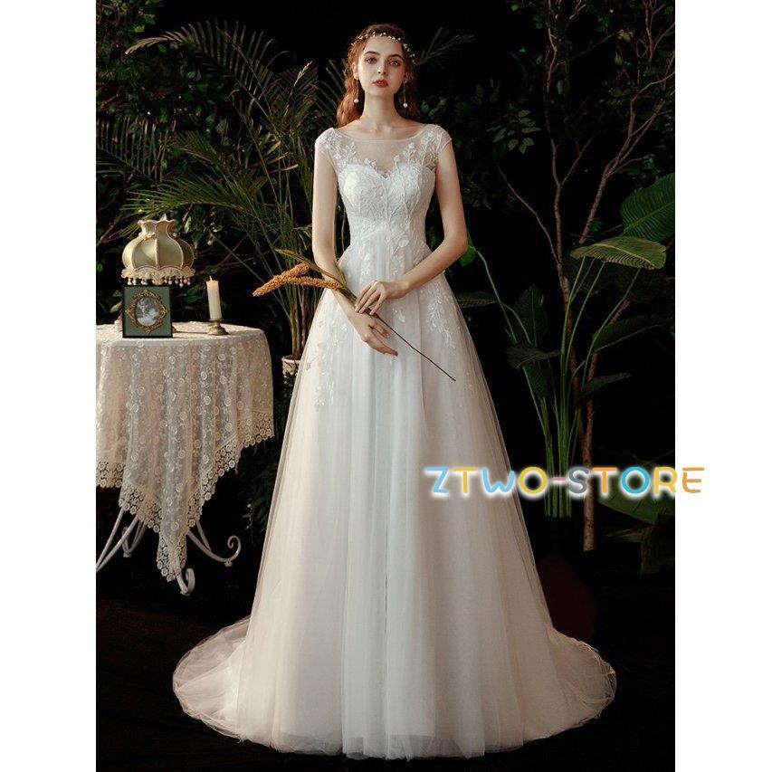 ウエディングドレス 白 結婚式 二次会 花嫁 ドレス ロングドレス トレーン 刺繍 チュール ハイウエスト エンパイアライン Aライン 大きいサイズ 3L 4L ウエディングドレス 白 結婚式 二次会 花嫁 ドレス ロングドレス トレーン 刺繍 チュール ハイウエスト エンパイアライン Aライン 大きいサイズ 3L 4L