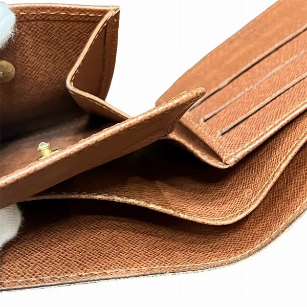 ルイヴィトン モノグラム ポルトフォイユ マルコ M61675 2つ折り財布【中古】