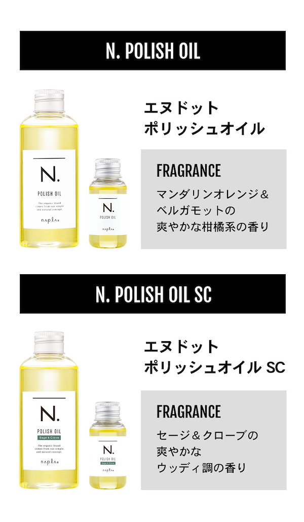 N.ポリッシュオイル30mL マンダリンオレンジ＆ベルガモットの香り