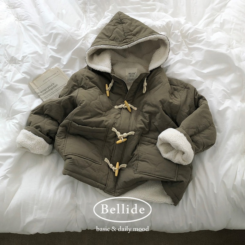 [MADE] フード付きオーバーフィットキルティングジャンパー jp1168