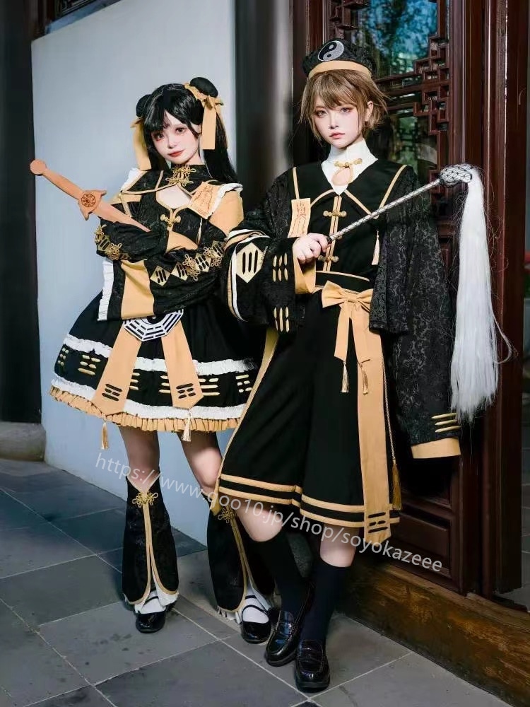 【2024 新作】カップル セクシーかわいいコスプレハロウィン衣装 女性ワンピースショートスカート 女ロリータゾンビ服制服 Jkセット ハロウィン ロリータ キョンシー服 子供