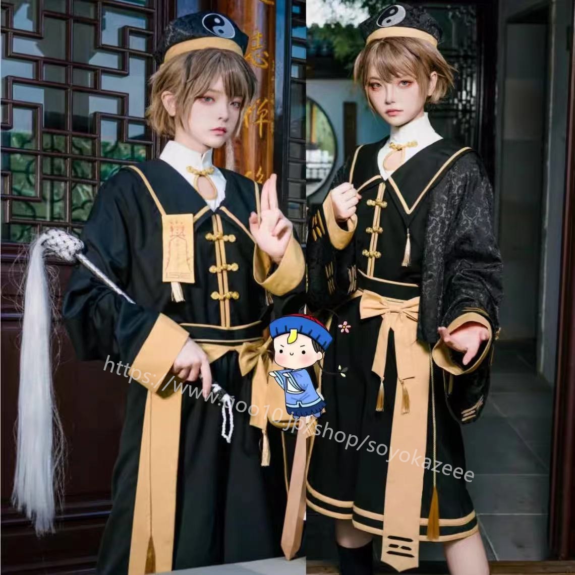 【2024 新作】カップル セクシーかわいいコスプレハロウィン衣装 女性ワンピースショートスカート 女ロリータゾンビ服制服 Jkセット ハロウィン ロリータ キョンシー服 子供