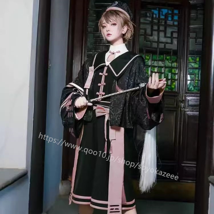 【2024 新作】カップル セクシーかわいいコスプレハロウィン衣装 女性ワンピースショートスカート 女ロリータゾンビ服制服 Jkセット ハロウィン ロリータ キョンシー服 子供