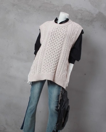 レディース トップス ニット セーター ベスト コンサバ きれいめ シンプル 上品 おしゃれ ラフ フォーマル とろみ感 ナチュラル オフィス ビジネス OL 通勤 学生 プチプラ 普段使い