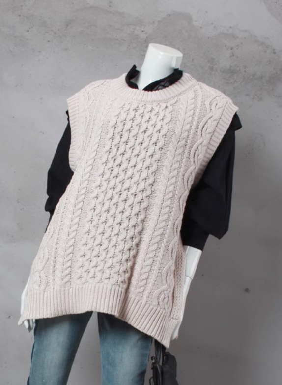 レディース トップス ニット セーター ベスト コンサバ きれいめ シンプル 上品 おしゃれ ラフ フォーマル とろみ感 ナチュラル オフィス ビジネス OL 通勤 学生 プチプラ 普段使い