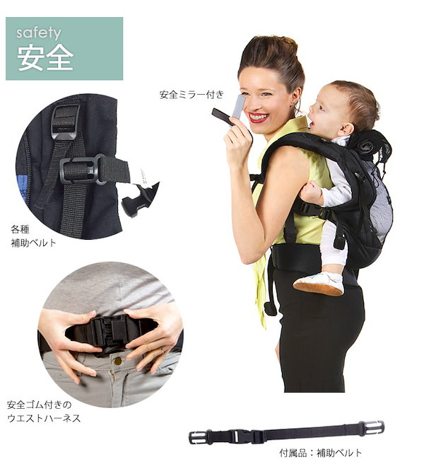 付属品調整のためラブラディウス　フィジオキャリア（LOVE　RADIUS　Physio　Carrier　ベビーキャリア　抱っこ紐　抱っこひも　 だっこひも）送料無料