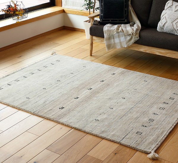 ラグ 140x200cm ラグマット LORRI BUFF L16 ラグ 140x200cm ラグマット LORRI BUFF L16