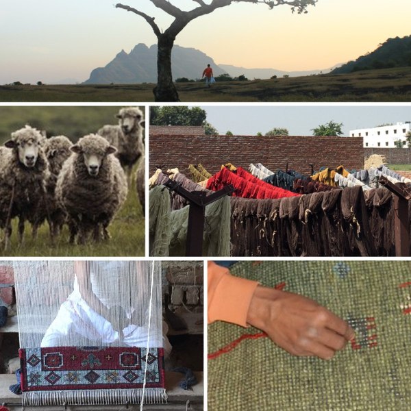 ラグ 140x200cm ラグマット LORRI BUFF L16 ラグ 140x200cm ラグマット LORRI BUFF L16