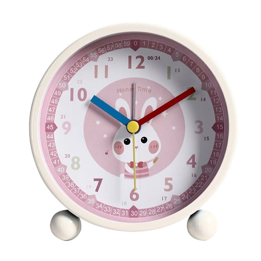【超お得1つ買うと10個もらえる】急速出荷目覚まし時計 知育目覚まし時計 アラーム 子供 学生 寝室 かわいい おしゃれ 目覚まし時計 大音量 知育 アナログ ライト 置き時計 北欧 シンプル 静音