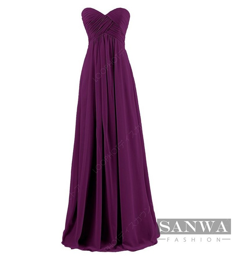 ウェディングドレス 二次会 ドレス パーティードレス ロングドレス 花嫁ドレス ビスチェ　プリーツ セクシー 大きいサイズ 結婚式 演奏会 発表会-80