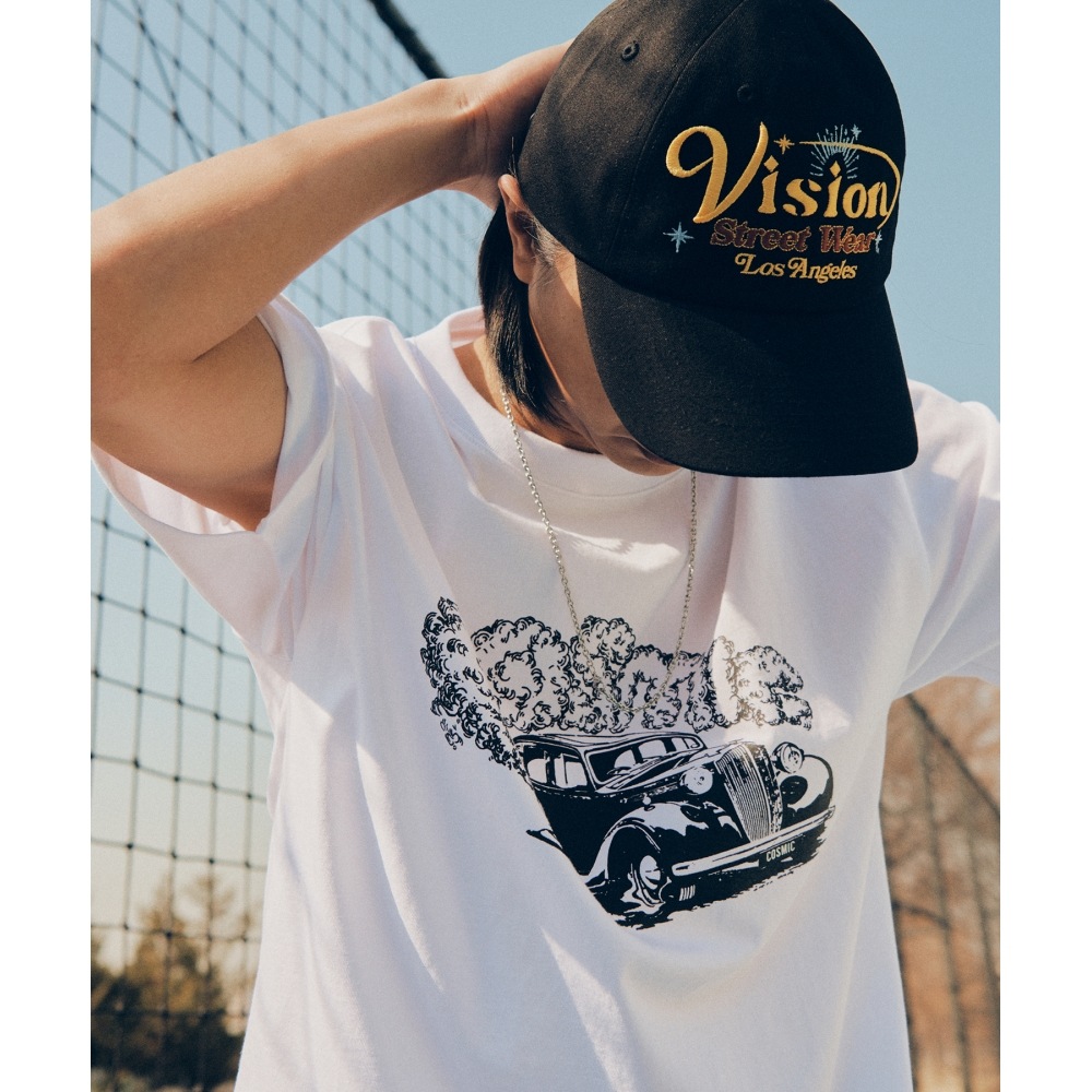 VISION StreetWEAR [VSW X 피로] Cosmic Lazy Car Tシャツ