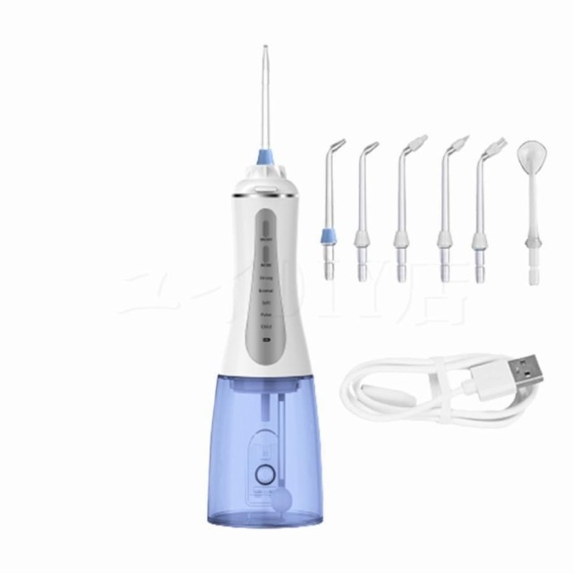 口腔洗浄器 ジェットウォッシャー 歯間洗浄機 歯茎ケア 口内洗浄機 ジェット水流 5段階の水圧で usb充電式 電動 大容量 家庭用 浴室 PSE認証