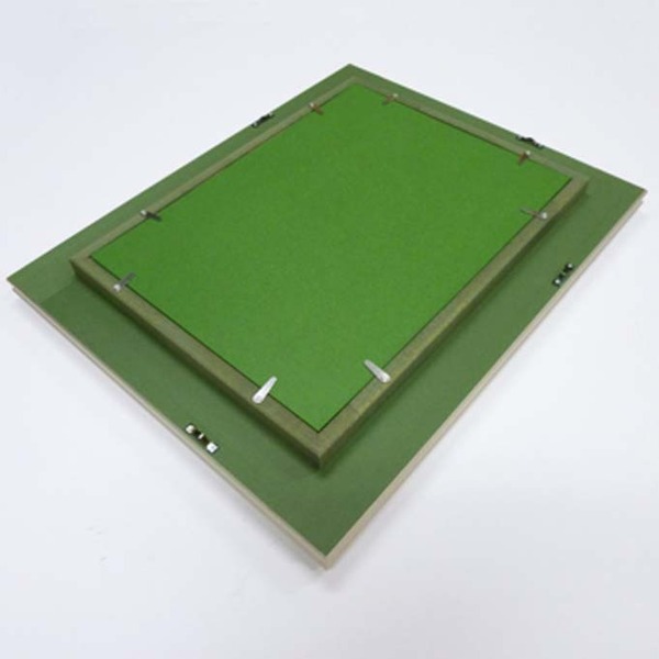 超軽量 油絵額 P6号 (410×273mm) シャンパンシルバー すごく軽い油絵額 キャンバス額 油額 油絵 日本画 額 額縁 フレーム