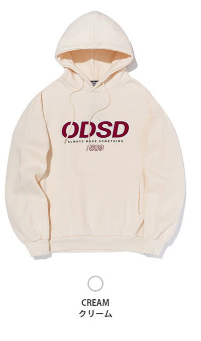 関税/送料込★Odd Studio★ODSD Logo Applique Hoodie Designer fashion, Seoul-fully created | W Concept
