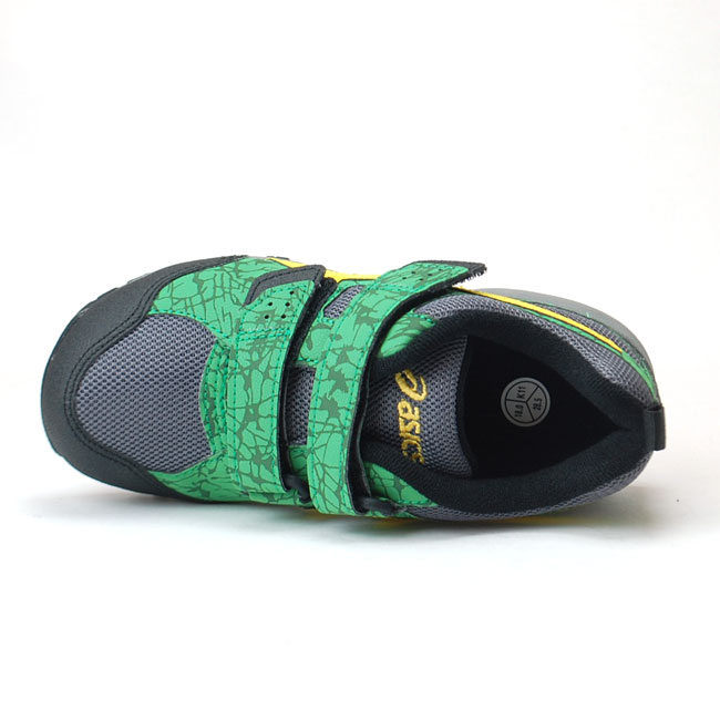 アシックス スクスク タフクロス MINI TUM183 キッズスニーカー asics SUKUSUKU TOUGHX MINI カーキ ブルー 0831 5389 すくすく(1803)