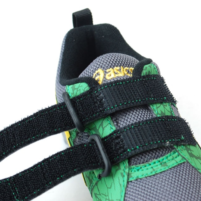アシックス スクスク タフクロス MINI TUM183 キッズスニーカー asics SUKUSUKU TOUGHX MINI カーキ ブルー 0831 5389 すくすく(1803)