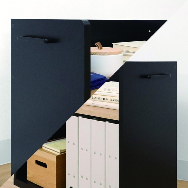 白井産業 OBK-6060PBK オフィスコ2 ワゴン メーカー直送 白井産業 OBK-6060PBK オフィスコ2 ワゴン メーカー直送