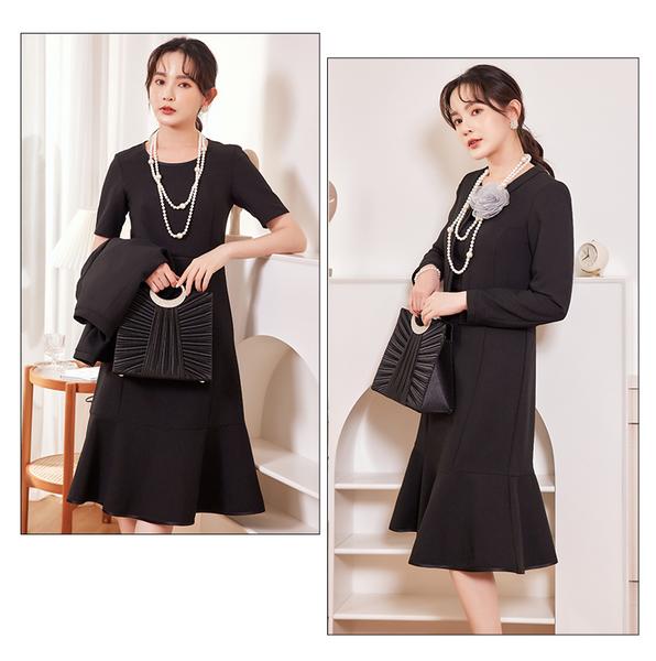 新品追加 喪服レディース セット ワンピース 法事 葬式 葬儀 お通夜 服装 センスのいい 喪服 礼服 ブラックフォーマル 卒業式 母親 ママ 服装 セレモニースーツ 女性 婚葬祭 結婚式 20代 3