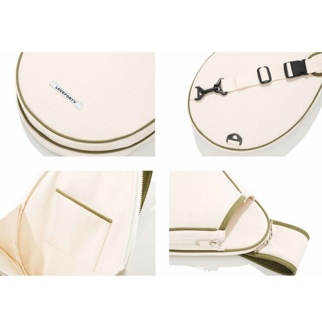 「ラケット収納可」LOVEFORTY(ラブフォーティ) RACKET BAG ラケットバッグ スリングバッグ -カーキ(21y7m) 「ラケット収納可」LOVEFORTY(ラブフォーティ) RACKET BAG ラケットバッグ スリングバッグ -カーキ(21y7m)