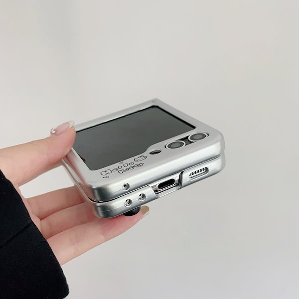 Qoo10] Galaxy Z Flip 6ケース ハローキティ ハ