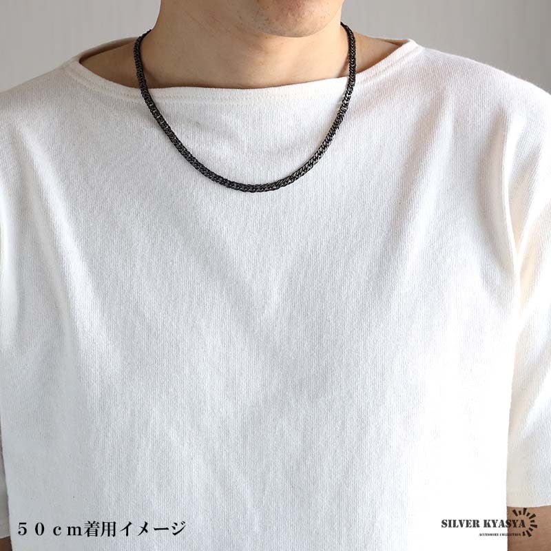 純チタン製 ダブル喜平ネックレス [n1077-5mm-as]