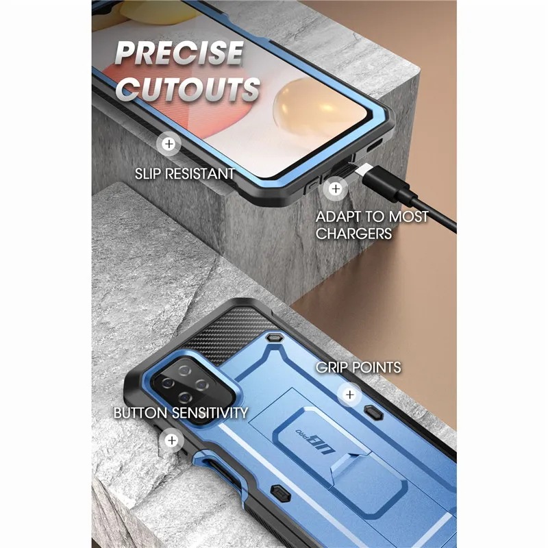 SUPCASE For Samsung Galaxy A12 Case (2020 Release) UB Pro Full-Body Rugged Holster Case Cover with B SUPCASE For Samsung Galaxy A12 Case (2020 Release) UB Pro Full-Body Rugged Holster Case Cover with B
