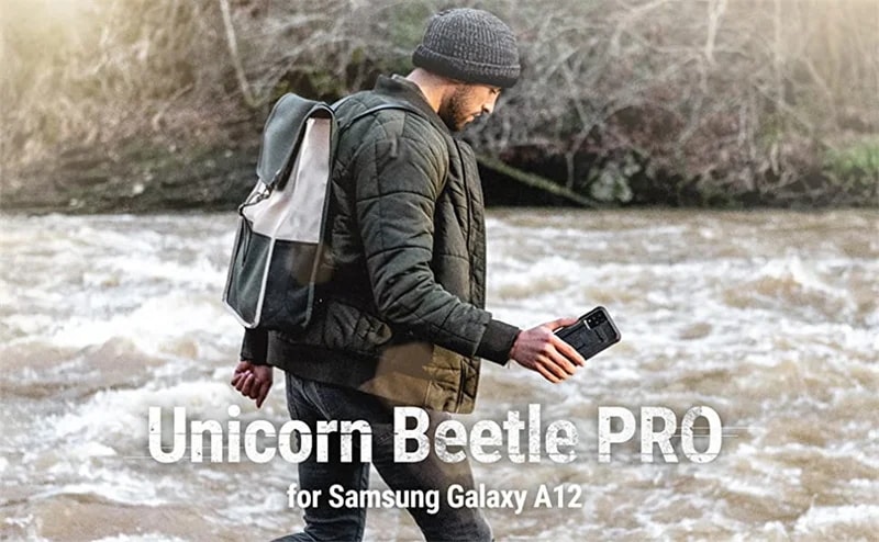 SUPCASE For Samsung Galaxy A12 Case (2020 Release) UB Pro Full-Body Rugged Holster Case Cover with B SUPCASE For Samsung Galaxy A12 Case (2020 Release) UB Pro Full-Body Rugged Holster Case Cover with B